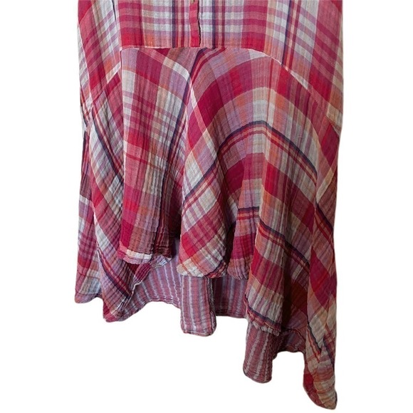 Maeve by Anthropologie Plaid Pippa Swing Sleeveless Dress Size Small - Picture 6 of 8